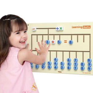 VIGA Tablica Sensoryczna do nauki liczenia Certyfikat FSC Montessori