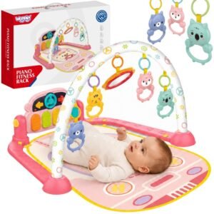 WOOPIE BABY Mata Edukacyjna Interaktywna Pianinko dla Niemowląt 3w1